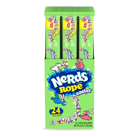 Nerds Rope - Caramelo De Pascua | Porcion Individual, Envuel