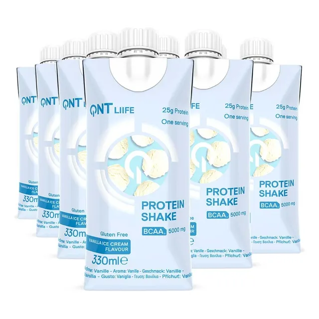 Pack X 12 Batidos De Proteina 25g 330ml Qnt