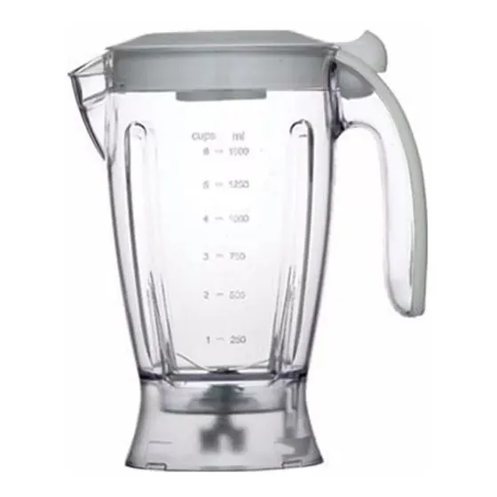 Vaso Jarra Para Licuadora Compatible Con Philips Hr2030