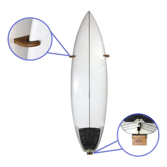 Suporte Prancha De Surf Suspenso Parede Braboards