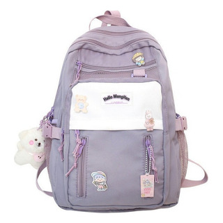 Mochila Kawaii Estilo Coreano Juvenil, Alto Valor Y Linda Mochila Kawaii Estilo Coreano Juvenil, Alto Valor Y Linda