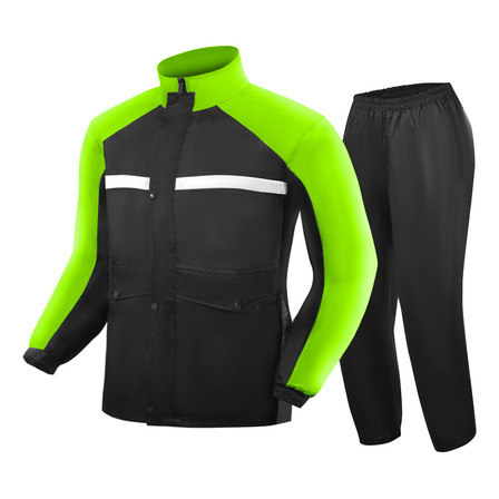 Impermeable Motocicleta Reflejante Alta Calidad Con Capucha Impermeable Motocicleta Reflejante Alta Calidad Con Capucha
