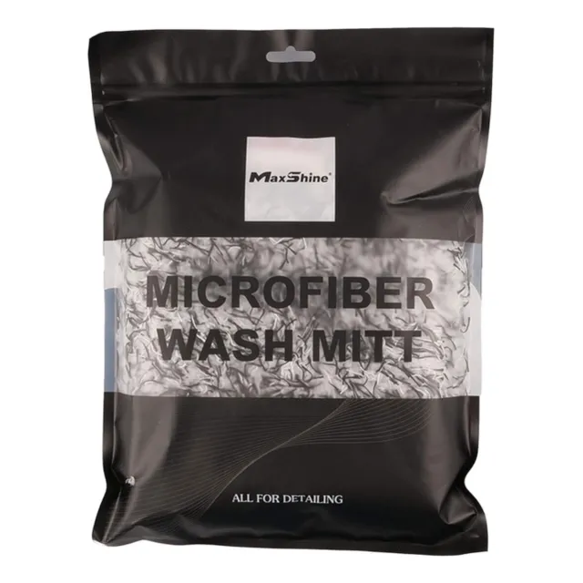 Guante Lavado Microfibra Max Shine - Super Fluffy Color Blanco