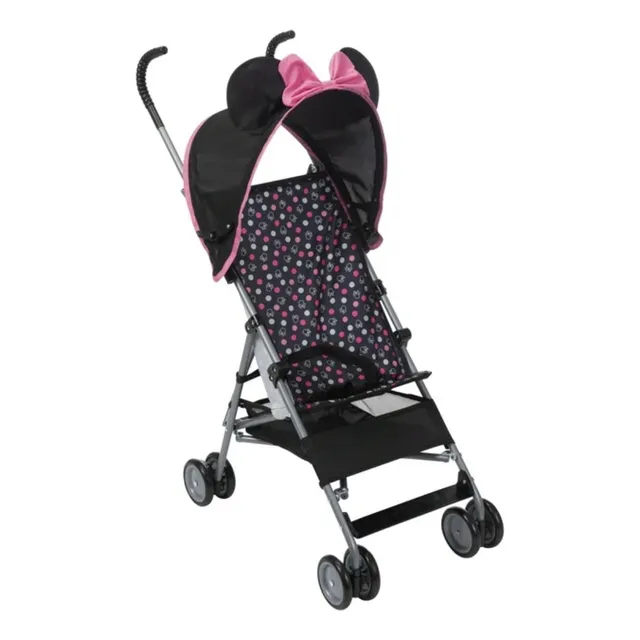 Carriola De Baston Disney Minnie Mouse Sombra Y Canasta *sk