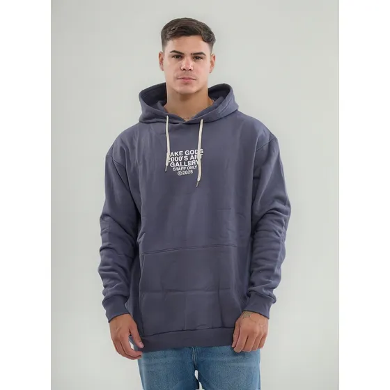 Canguro Over Estampado Fake Goods Baron Blonde Hombre