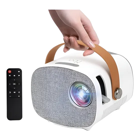 Mini Proyector Led Portatil Con Control Remoto