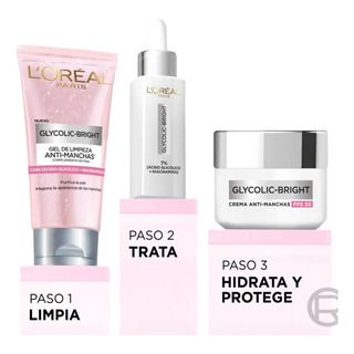 Tratamiento Antimanchas Gel 150ml Serum 30ml Crema 50ml Tratamiento Antimanchas Gel 150ml Serum 30ml Crema 50ml