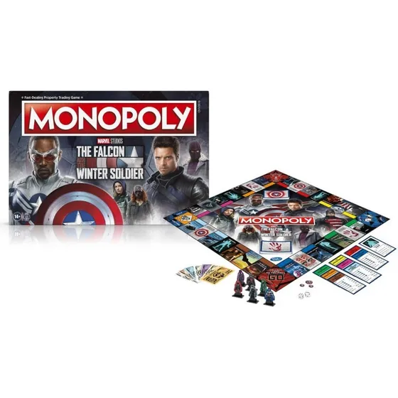 Monopoly The Falcon And The Winter Soldier Juego De Mesa