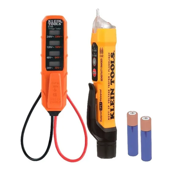 Kit De Prueba Eléctrica Ncvt-3p + Et45 Klein Tools Ncvt3pkit