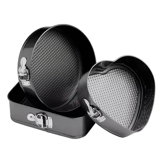Kit Molde Torteras 3 Piezas Reposteria