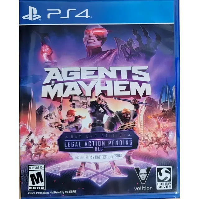 Juego multimedia físico Agents Of Mayhem Day One Edition para PS4