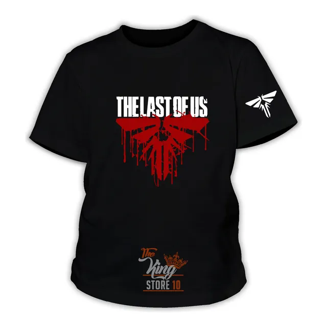 Polera Niño, Luciernagas Logo, Sangre, The Last Of Us