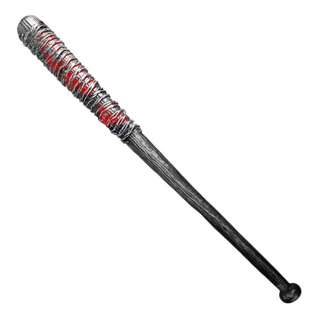 Bate 60cm Sangriento Metalizado Puas Walking Dead Disfraz Purga Accesorio Halloween