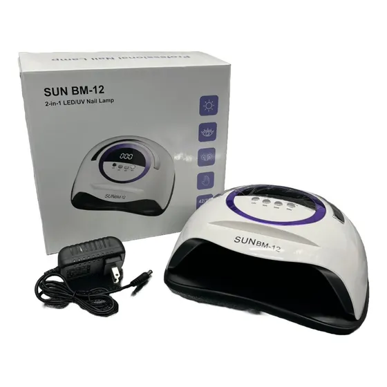 Lampara Para Manicure Uñas Sun Bm-12 300watts 42leds