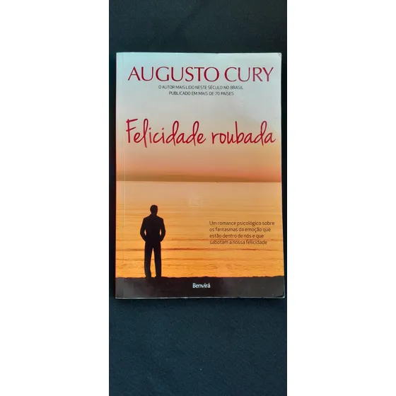 Livro Usado Bom Estado Felicidade Roubada Augusto Cury