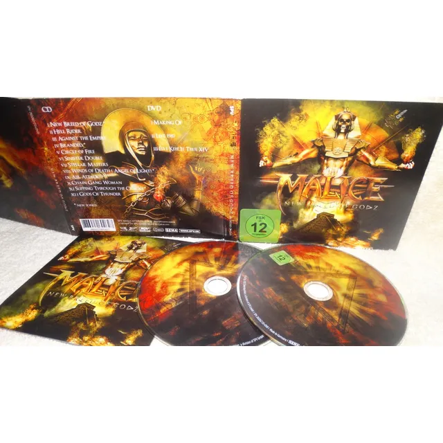 Malice - New Breed Of Godz (digipack Cd + Dvd Steamhammer)