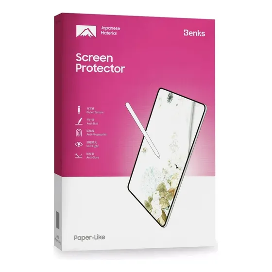 Mica Mate T/ Papel Benks Para iPad Air 5 A2588 A2589 (2022)