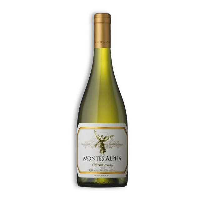 Vino Montes Alpha Chardonnay 750ml Aconcagua Costa Chile