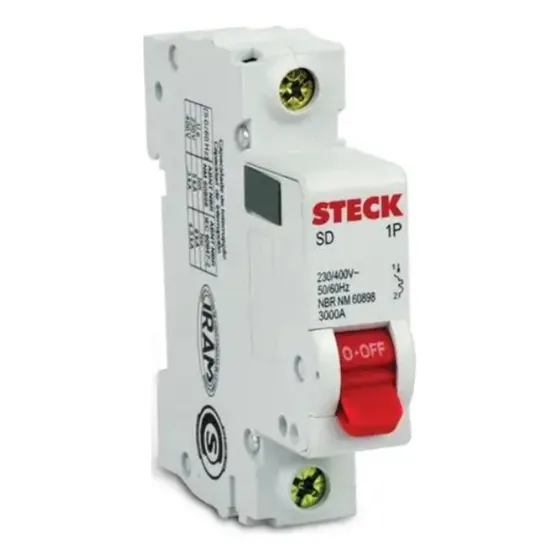 Interruptor Termomagnetico 1x10a 4.5ka Curva C Steck