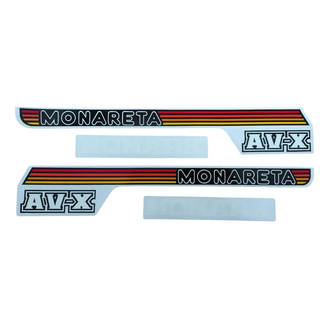 Kit Faixa Adesivo Mobilete Monark Monareta Avx Av-x