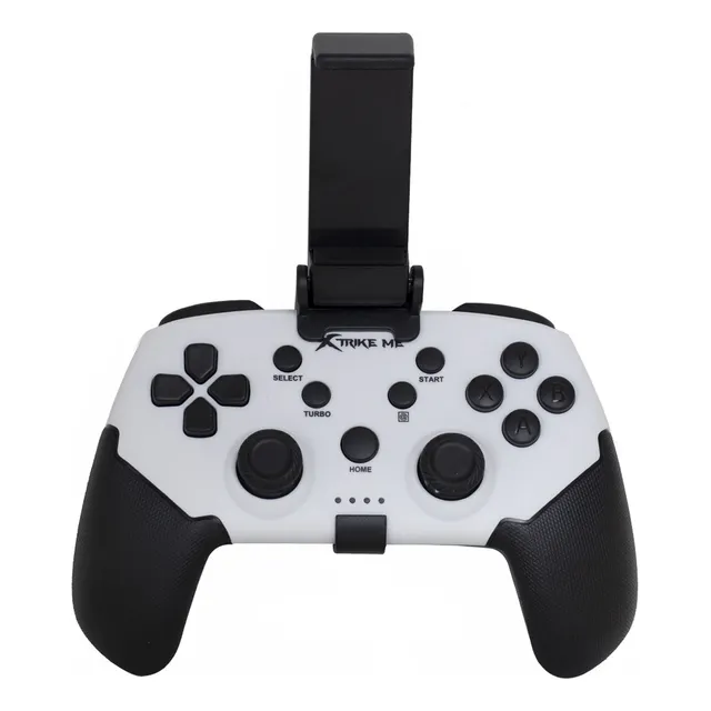 Joystick Inalámbrico Bluetooth P/ Ps3 Ps4 Pc Xtrike Me Gp-43 Color Blanco/negro