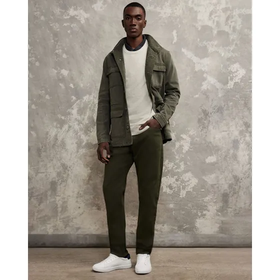 Jean Para Hombre Patprimo Color Verde  En Algodón #4416