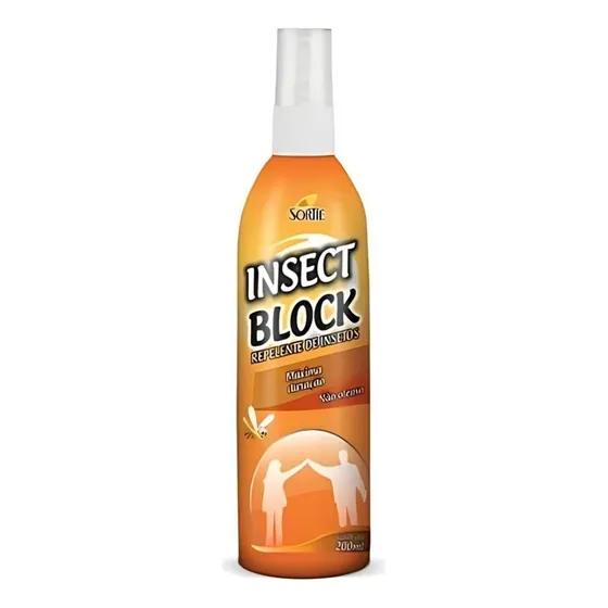 Repelente Insect Block Anti Insetos Mosquitos Kelldrin 200ml