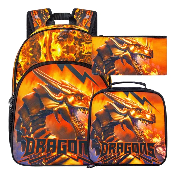 Zlyert 3pcs Mochila De Dinosaurio Para Niños, 16  6531m