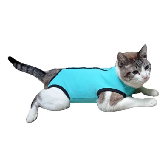 Roupa Pós Cirúrgica Para Gatos (fêmeas) - Tamanho 1, 2, 3