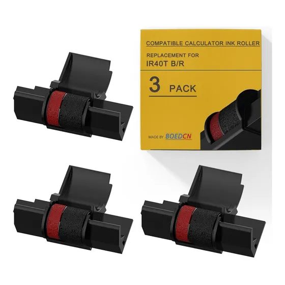 Paquete De 3 Cintas De Calculadora Compatibles Casio Hr...