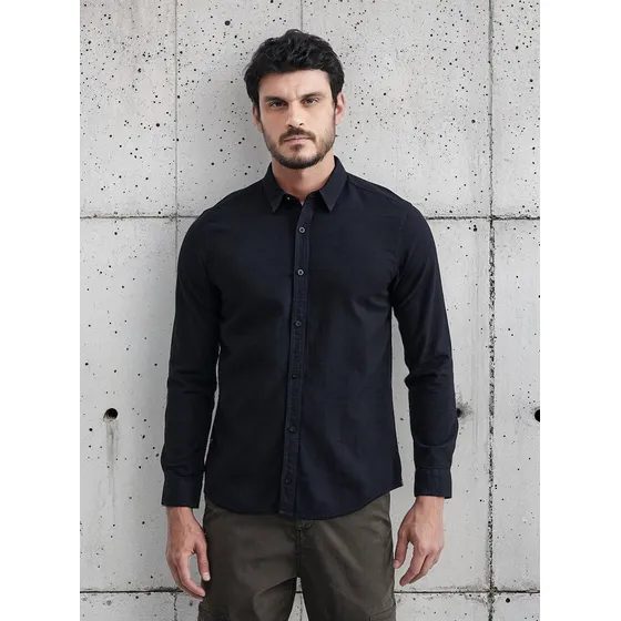 Camisa Chevignon 619f017 Negro Noch