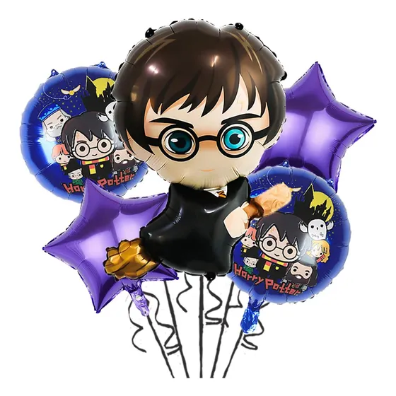 Set Globos Metalizados Varios Diseños Cumpleaños