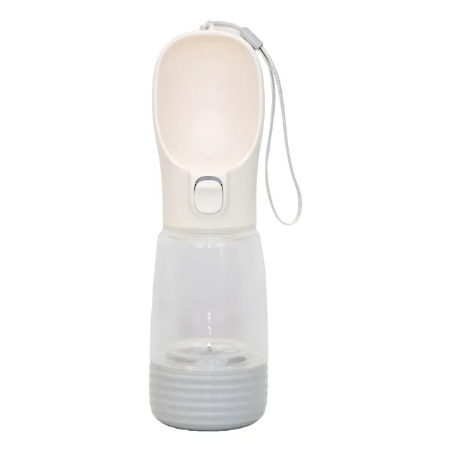 Botella De Agua Para Perros Con Recipiente Para Alimento