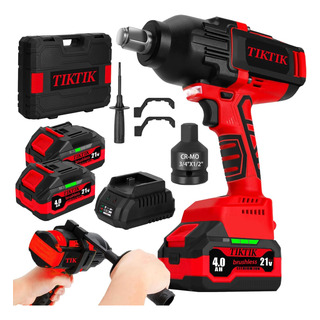 Tiktik Llave De Impacto Inalámbrica 2000n.m,3/4 A 1/2 P... Tiktik Llave De Impacto Inalámbrica 2000n.m,3/4 A 1/2 P...