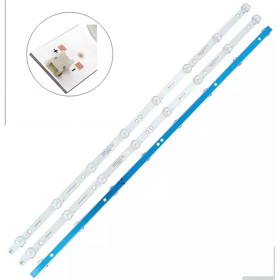 Kit 3 Barras Leds Aoc  Le32h1465  Le32m1475   Novas