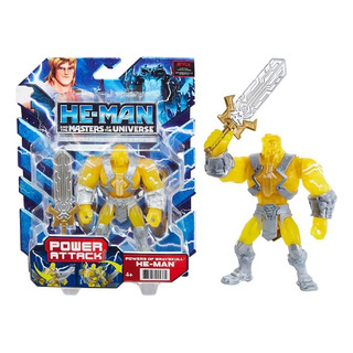 Boneco He-man Poderes De Grayskull 15cm Power Attack Mattel Boneco He-man Poderes De Grayskull 15cm Power Attack Mattel