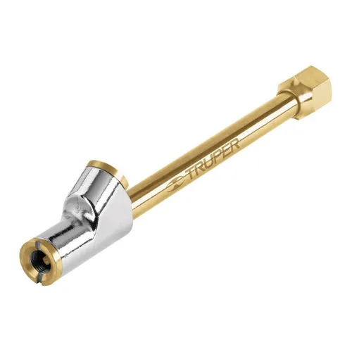 Inflador De Cabeza Doble, Cuerda 1/4 Npt, Truper