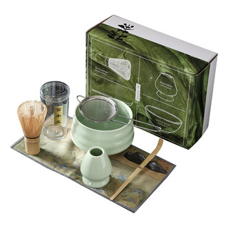 7pzs Juego De Té Matcha Japonés Set De Batidor Tazón 7pzs Juego De Té Matcha Japonés Set De Batidor Tazón