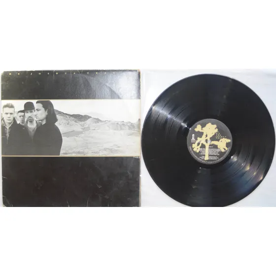 Frt Grátis U2 The Joshua Tree Lp Nacional Encarte Impecável