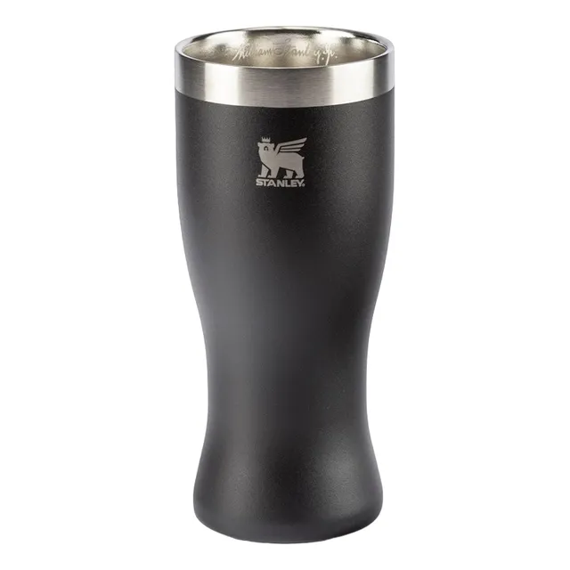Copo Térmico Pilsner Glass Happy Hour Stanley Foundry Black | 444ml Copo Térmico Pilsner Glass Happy Hour Stanley Foundry Black | 444ml