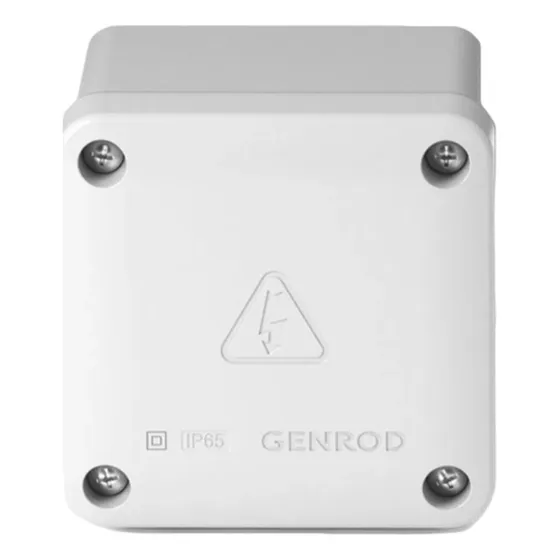 Caja De Paso Estanca 90x90x55mm Ip65 Exterior Sistelectric
