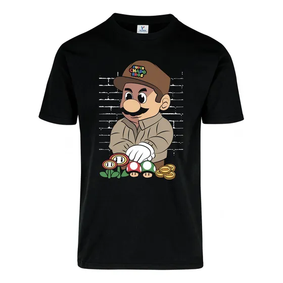 Remera: Super Chapo Bros 2  Memoestampados