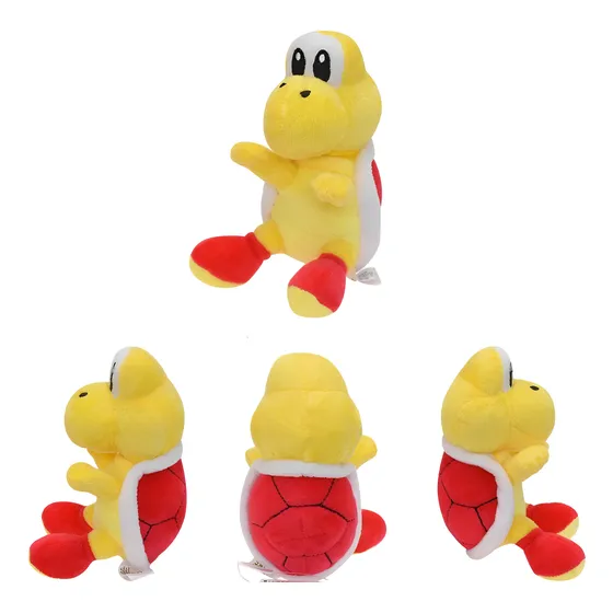 Peluche Koopa Troopa Rojo Mario Bros 10cm