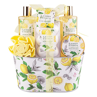 Set De Regalo De Baño Ariosemonde Lemon Citrus Con Gel De Du Set De Regalo De Baño Ariosemonde Lemon Citrus Con Gel De Du