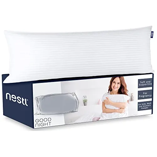 Pastel De Cuerpo Nestl Para Adultos - Pillow Largo Rl2vv