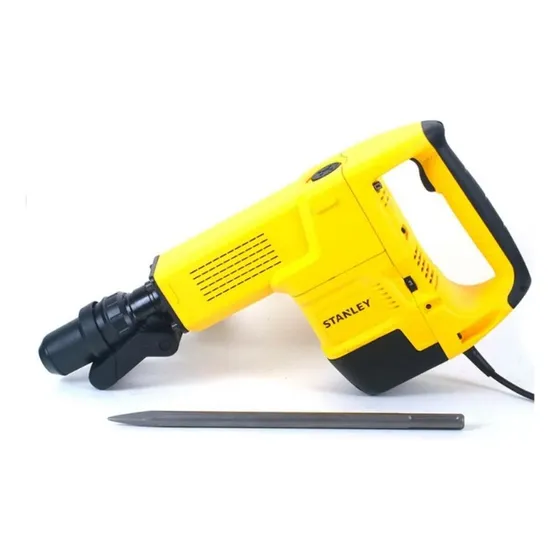 Rotomartillo Demoledor Sdsmax 1600w Sthm10k + Cincel Stanley Color Amarillo Frecuencia 50hz 60hz