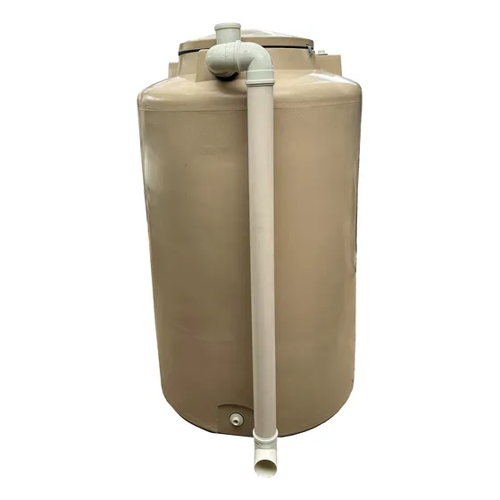 Cisterna 2000 Litros Pronta Uso - Tambor Caixa Agua Vertical