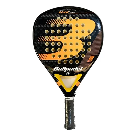 Paleta de Padel Bullpadel 474SCANEVA Power EVA Color amarillo-negro