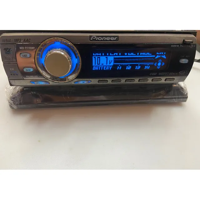 Cd Player Pioneer Deh P7700mp Leia Abaixo Os Detalhes
