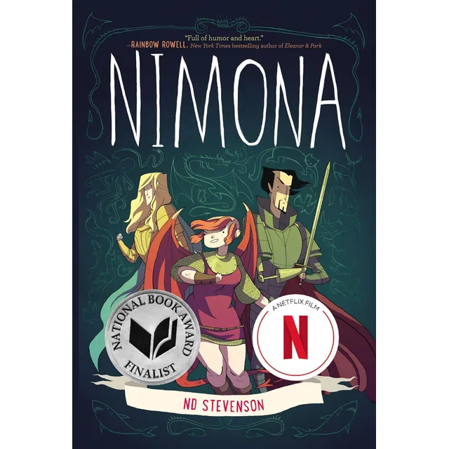 Libro Nimona-noelle Stevenson-inglés